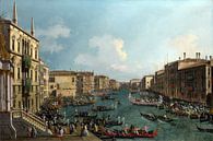 De regatta op het Canal Grande, Canaletto van art icons thumbnail