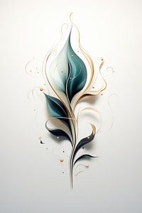 Bezaubernde 3D-Blume