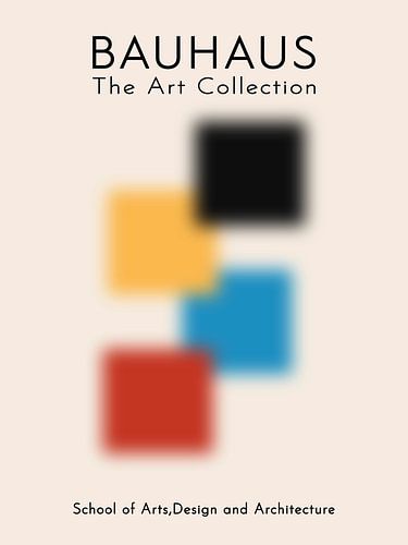 Bauhaus, the art collection no. 9 by Hilde Remerie Photography and digital art