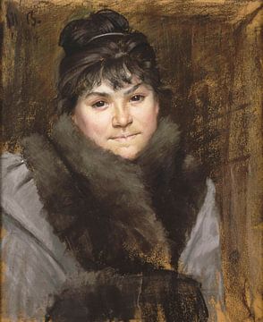 Portret van mevrouw X, Marie Bashkirtseff