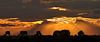 Als silhouet stuwcomplex bij Amerongen. van Jose Lok thumbnail