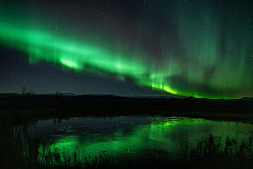Northern Lights reflection