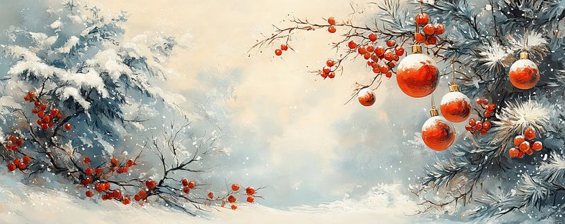 Weihnachtsdekoration von Kunst Laune