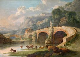 Christian Wilhelm Ernst Dietrich,Italian landscape