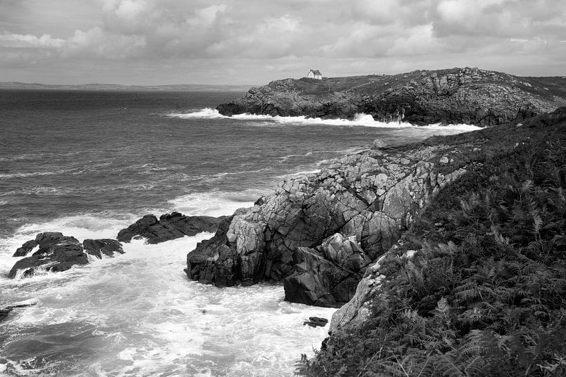 Atlantische kust bij Pointe du Milliere | Bretagne van Flatfield