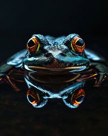 Portrait d'un crapaud