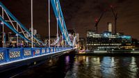 Tower Bridge bei Nacht von Easycopters Miniaturansicht