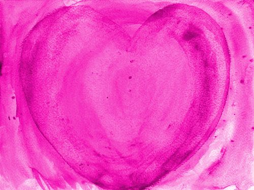 Herz pink
