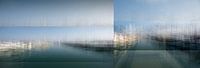Harbour of Andora, Liguria | Italy - an abstract interpretation by Nicole Holz thumbnail