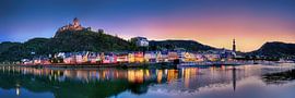Cochem an der Mosel mit Reichsburg von Voss Fine Art Fotografie