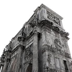 Forum Romanum (Nahtloses Weiss) von Joram Janssen