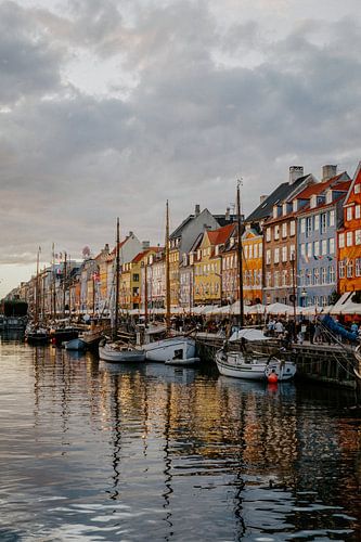 Nyhavn Kopenhagen Denemarken