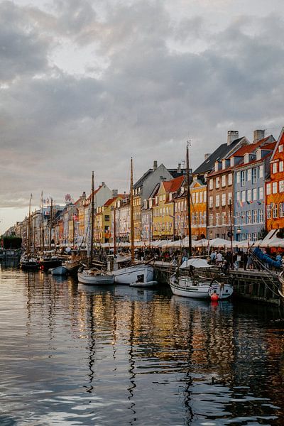 Nyhavn Kopenhagen Denemarken van Jessie Jansen