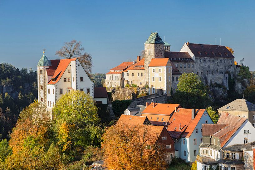Burg Hohnstein im Herbst von Markus Lange