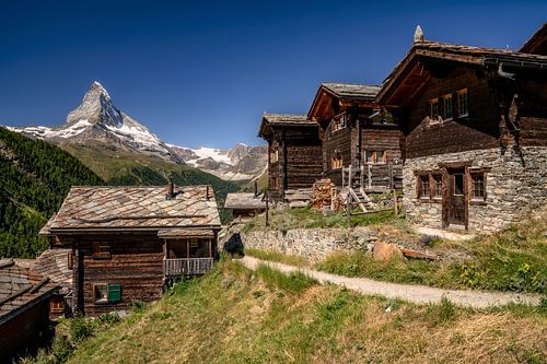 De Matterhorn in Zwitserland