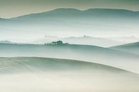 Des voiles de brume dans le Val d'Orcia. par Filip Staes Aperçu