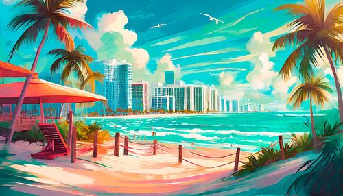 Miami Beach in Vintage