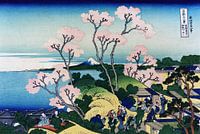 Die Goten-yama-Hügel, Shinagawa auf Tokaido, Japan