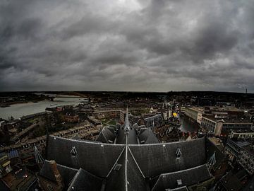 Dark clouds over Nijmegen von Lex Schulte