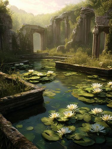 Water Lilies of Memory