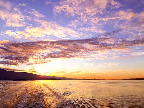 Sonnenaufgang British Columbia