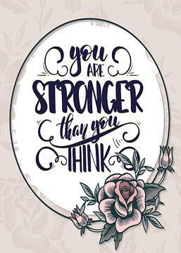 You Are Stronger Than You Thing
