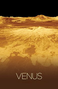 STK205516S-Solar system poster van Venus. van Stocktrek Images
