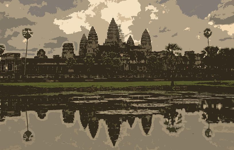 Angkor Wat von Gert-Jan Siesling
