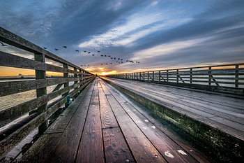 Dublin, Irland. Dollymount-Brücke