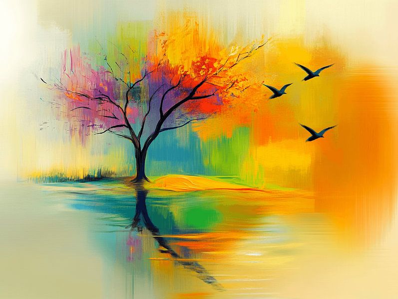 Flying to Colour by Karina Brouwer