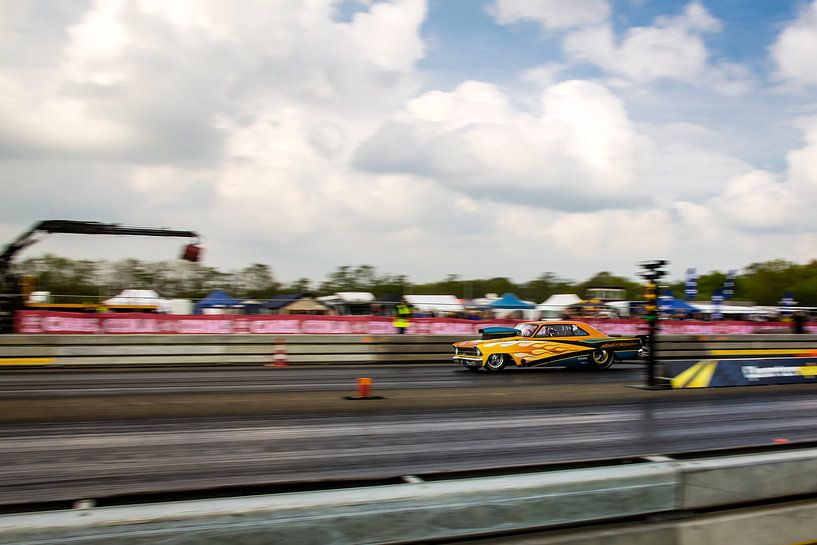Chevy Nova Dragracer van Sim Van Gyseghem