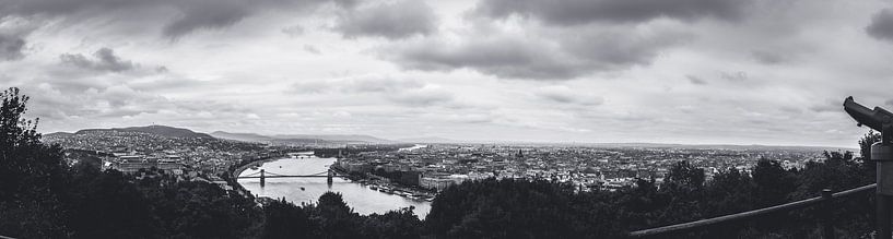 Panorama von Budapest, Ungarn von ElkeS Fotografie