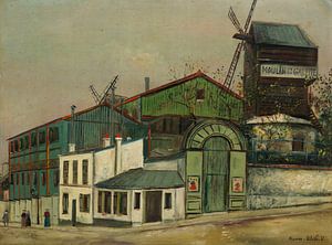 Maurice Utrillo, Die Mühle von Galette, um 1915