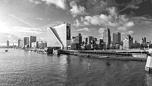 Rotterdam 'de boompjes' Black and White von Midi010 Fotografie