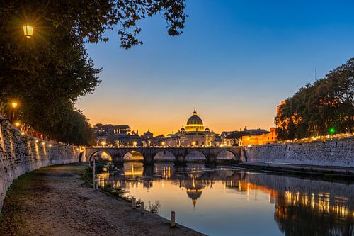 Coucher de soleil sur Rome sur Bart Hendrix