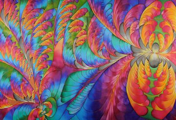 What brings all the colors out of you? van Silky Fractals