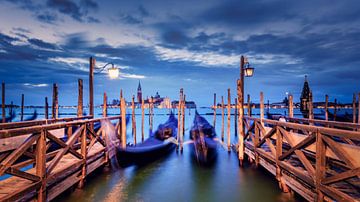 Gondolas at the Edge of Dawn