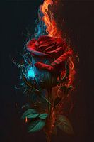 Blazed Rose