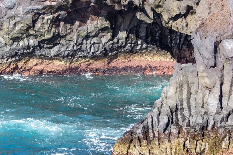 Côte rocheuse Los Hervideros au sud-ouest de Lanzarote par Reiner Conrad