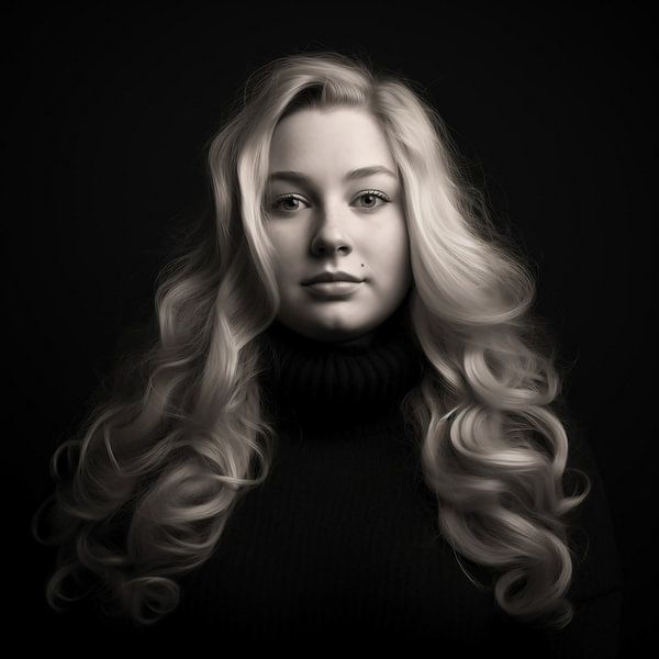 Portrait par fernlichtsicht