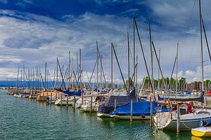 Hafen in Seebruck (Chiemsee)