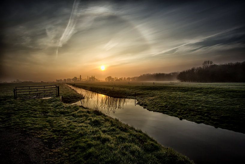 Zonsopkomst Noordijk van Martin Smit