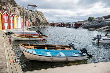 Hafen von Smögen Schweden von Maurice Volmeyer