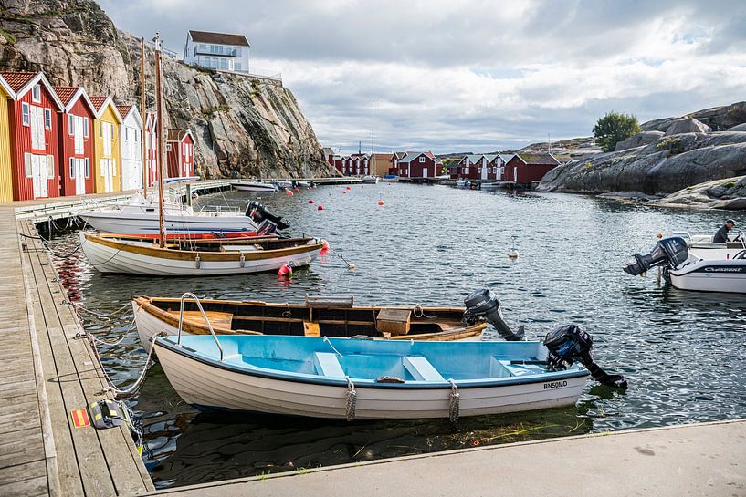 Port de Smögen Suède par Maurice Volmeyer