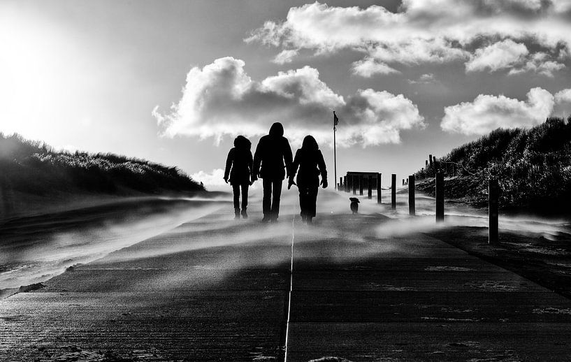 Après une promenade sur la plage de Texel par Arjan Boer