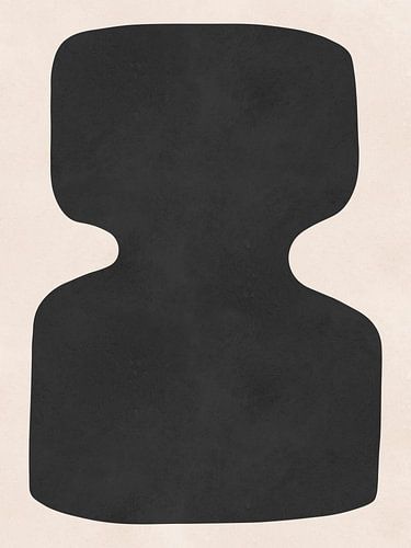 Zwarte expressieve vormen 5