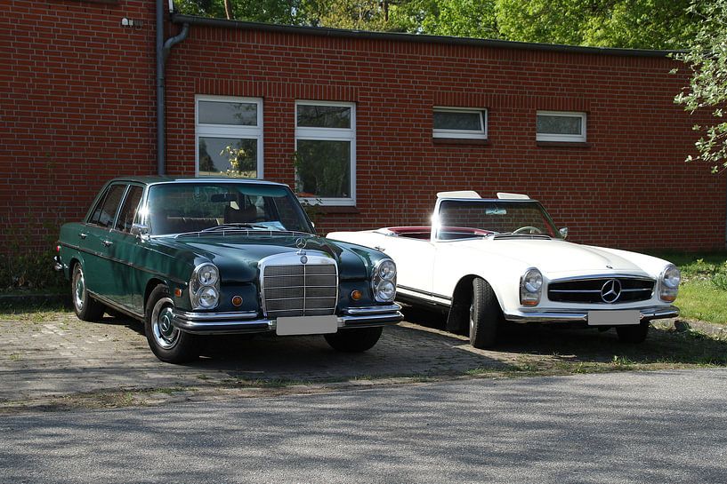 Mercedes Benz 250 SE SE W 108 et 230 SL par Anja Bagunk