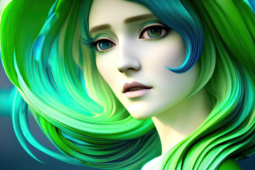 Lady Green van Peter Balan