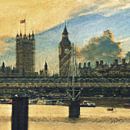 Golden Hour Westminster Palace by Nop Briex thumbnail