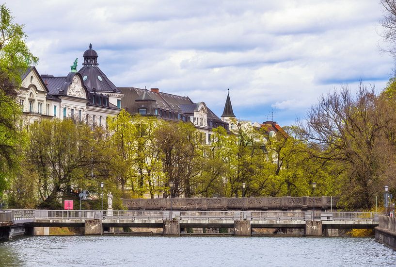 Munich on the Isar by ManfredFotos